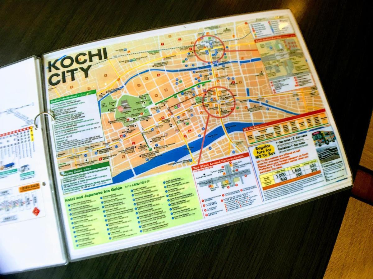 ゲストハウス ルルル 最大12名可 合宿 大家族 団体旅行にオススメ Kochi (Shikoku) Exterior foto